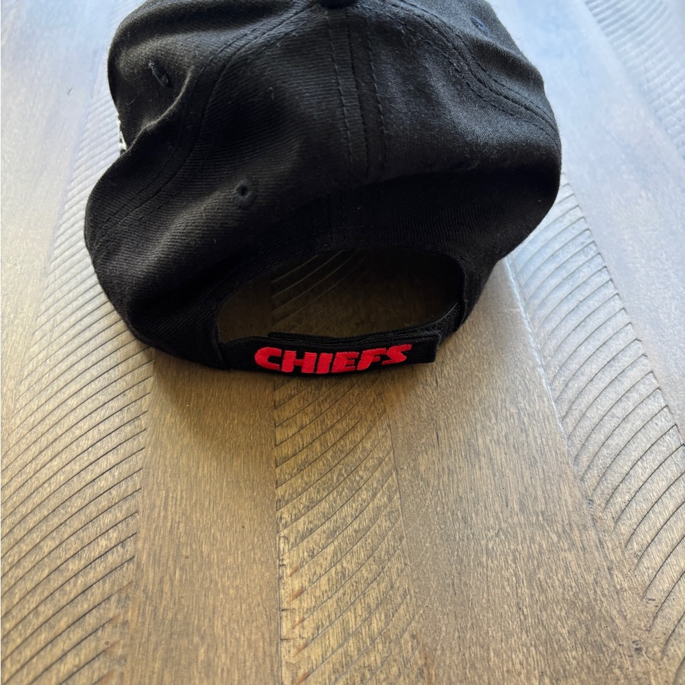47 Brand Black Kansas City Chiefs Hat - Picture 2 of 5